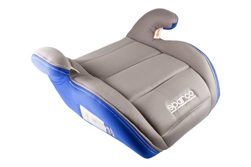 Sparco SPC3002GR3CM Booster Sitz für Kinder Gruppe III Grau/Blau 3Cm, Grey von Sparco