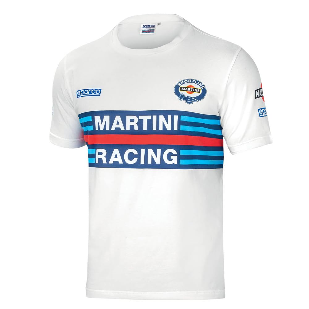 Sparco T-Shirt Martini-R Größe XL Weiß, weiß, 42/50 EU von Sparco