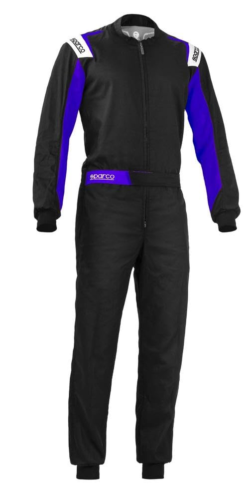 Sparco Unisex Rookie Kart Anzug, Blck/Elc, S EU von Sparco