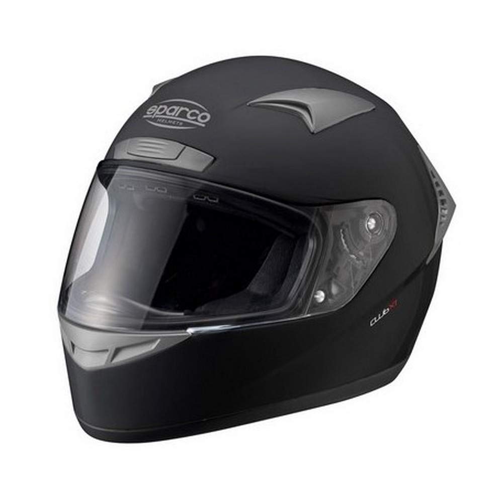 sparco Herren 003319N2M Helm Club X-1 Größe M Nr Om, Schwarz von Sparco