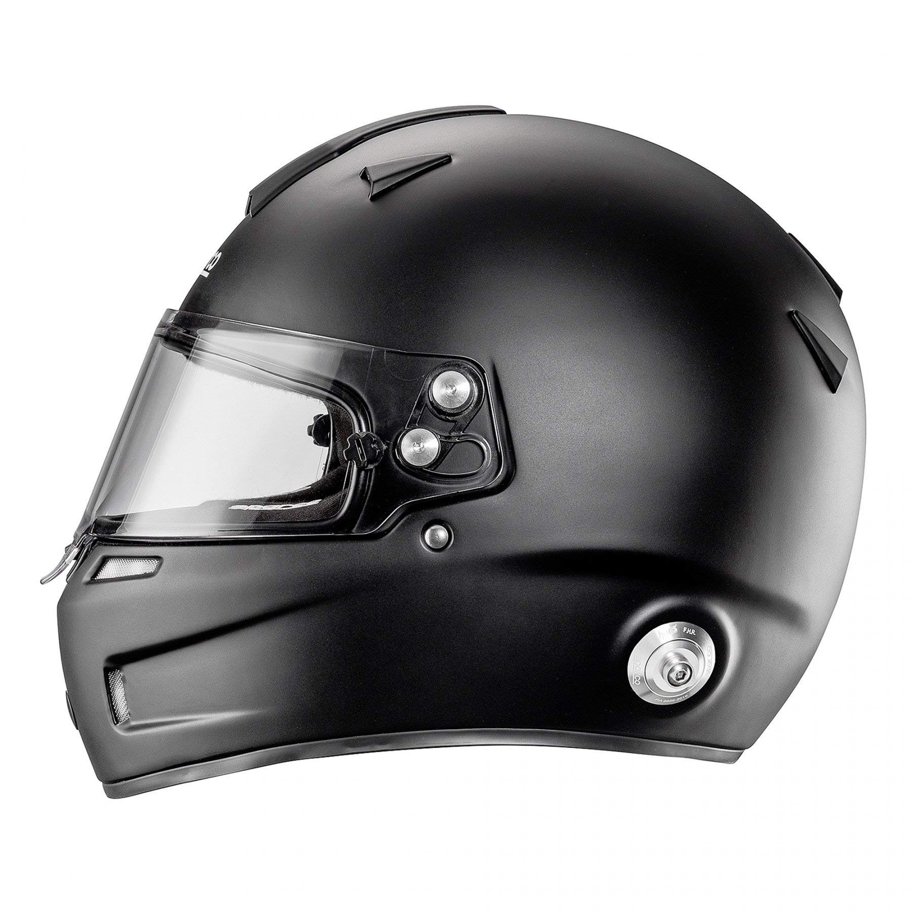 Sparco 0033555XLNR Helm Sky Kf-5W Kevlar/Fiberglas Fia, Größe XL, Schwarz von Sparco