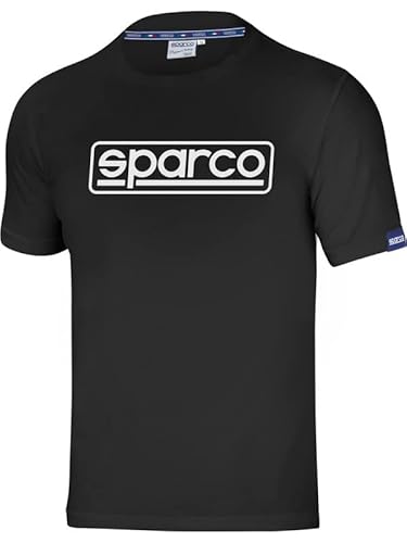 Sparco 01324NR2M Hemd, Standard, Unisex, Erwachsene von Sparco