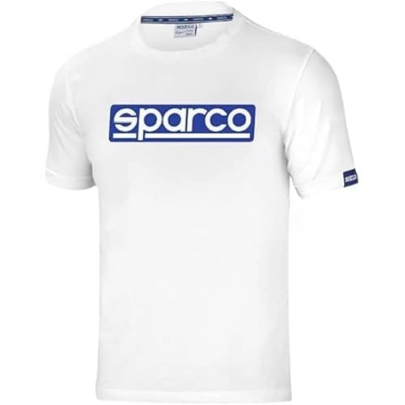 Sparco 01327BI1S Hemd, Standard, Unisex, Erwachsene von Sparco