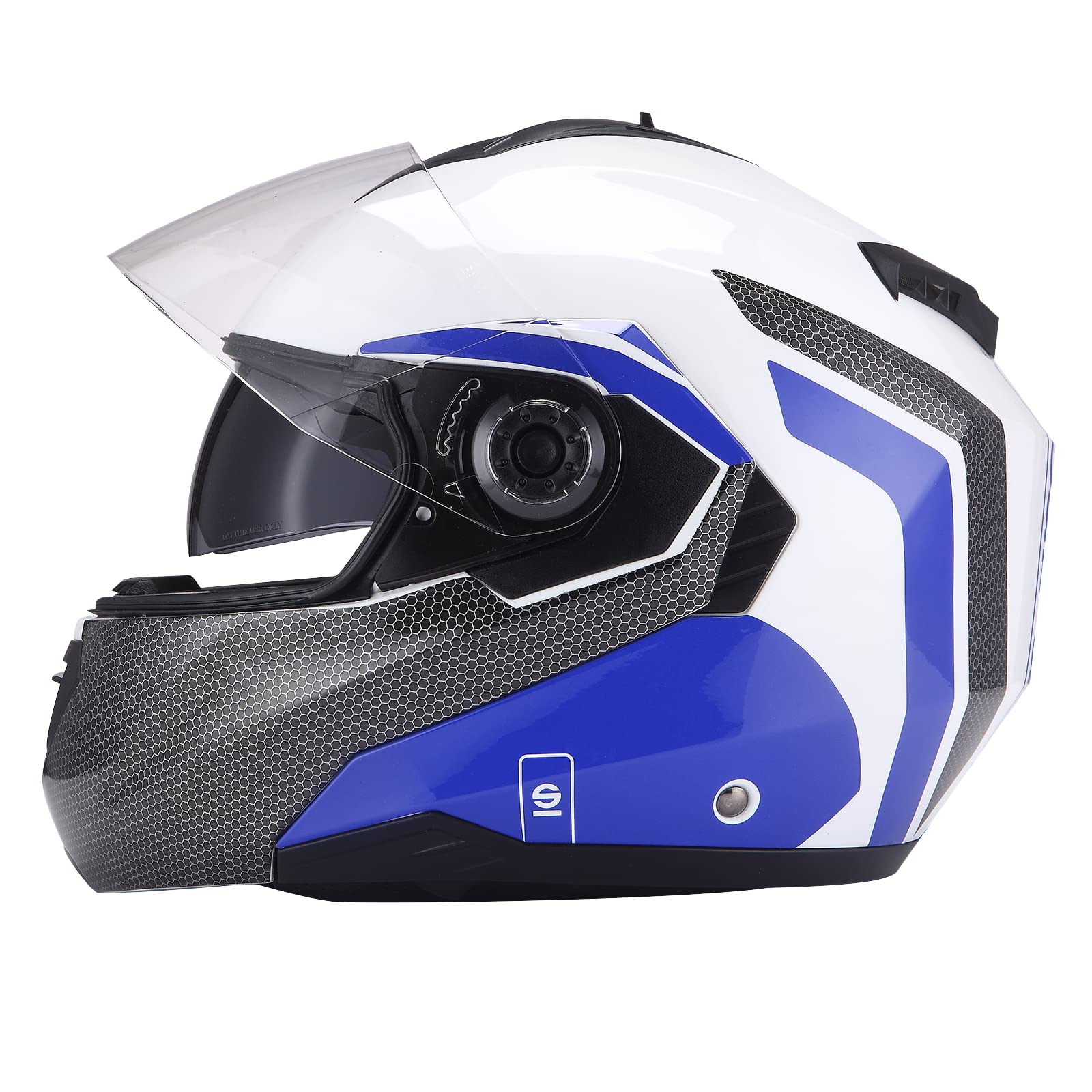 Sparco Herren Bhr99617 Helm, weiß/blau, XL von Sparco