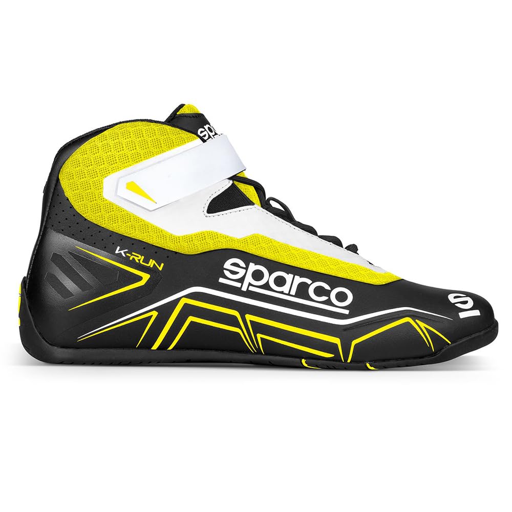 Sparco K-RUN SCHUHE GRÖSSE 37 schwarz / gelb FLUO,37 EU von Sparco