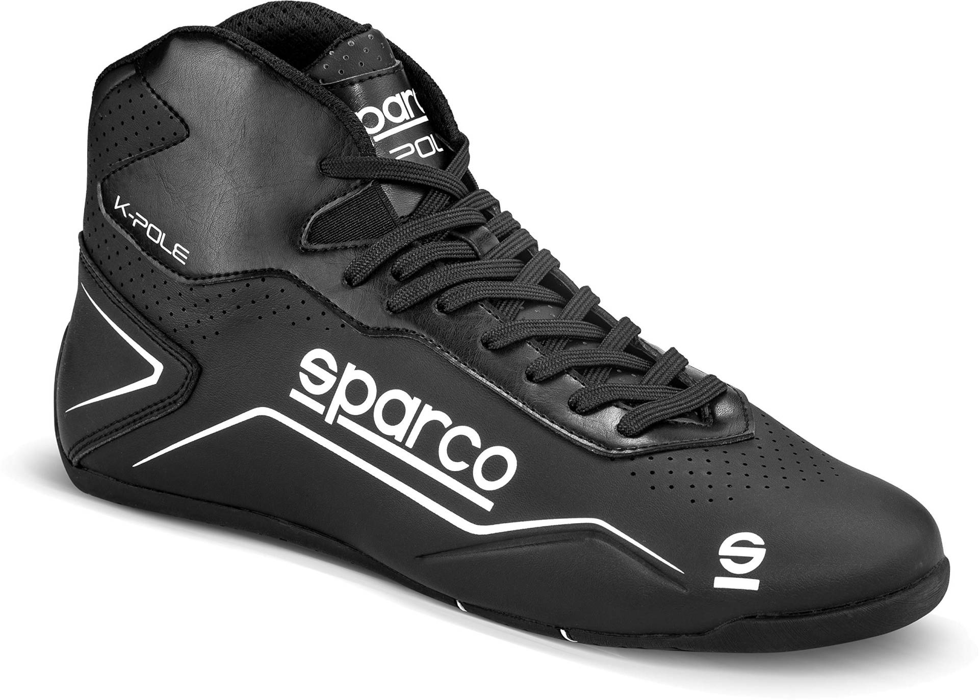 Sparco Kart Schuhe K-Pole GRÖSSE 36 SCHWARZ/B von Sparco