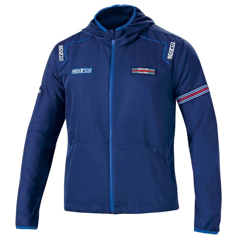 Sparco Martini Jacke, Blau, M, Unisex, Erwachsene, bunt, Medium von Sparco