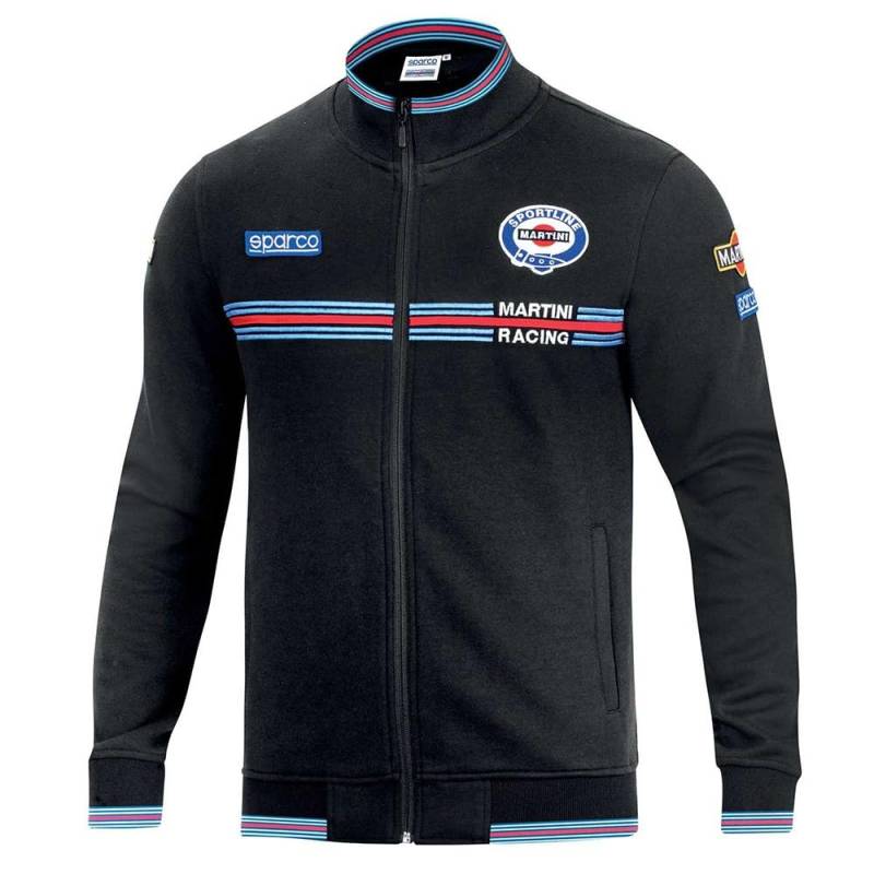 Sparco Martini Racing Sweatshirt, Marineblau, Standard, Unisex, Erwachsene, bunt, 42/50 EU von Sparco