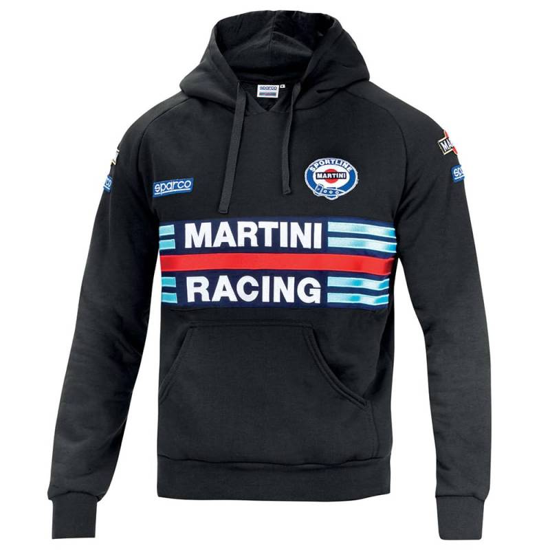 Sparco Martini Racing Sweatshirt, Unisex, für Erwachsene, bunt, Large von Sparco