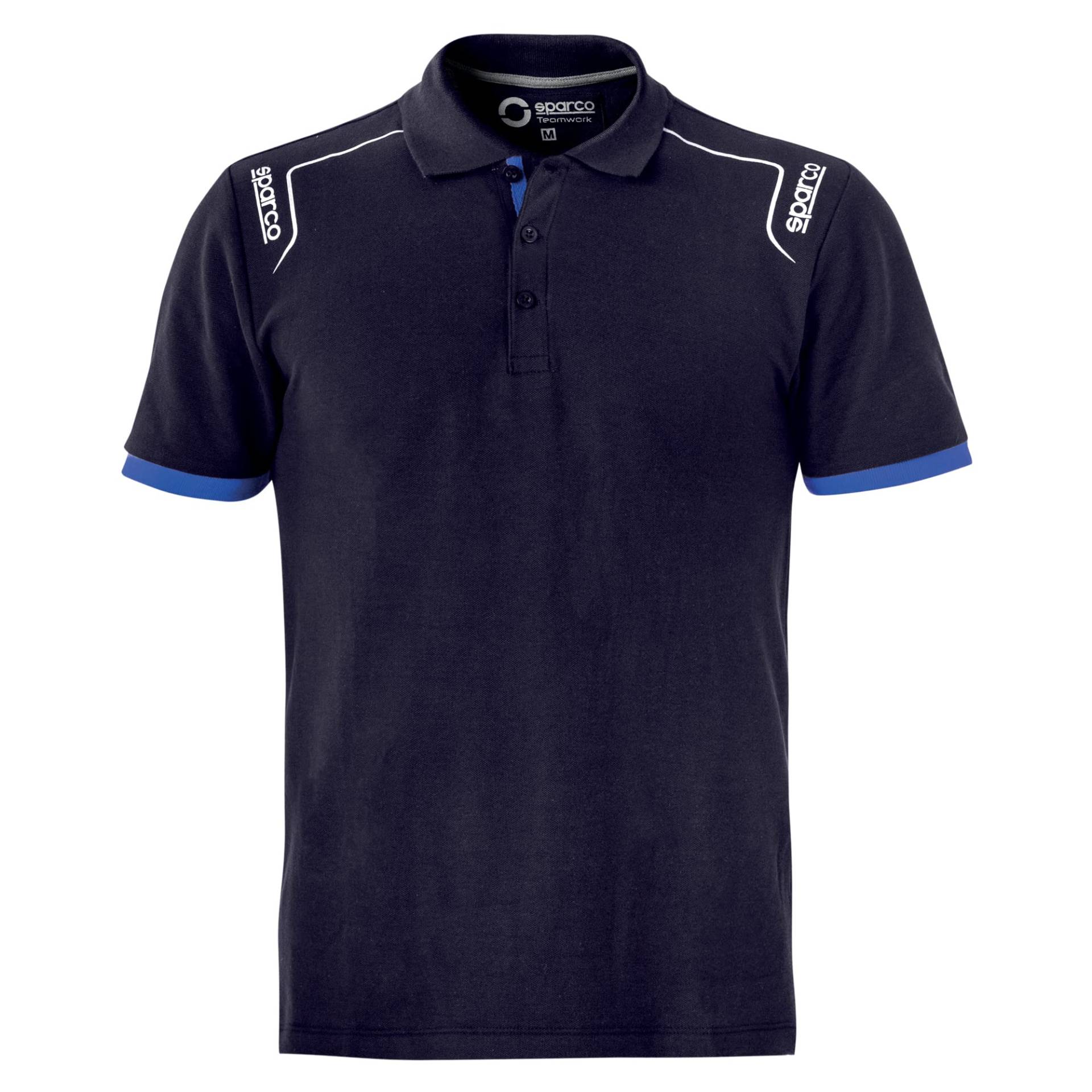 Sparco Poloshirt, Blau, Standard, Unisex, Erwachsene von Sparco