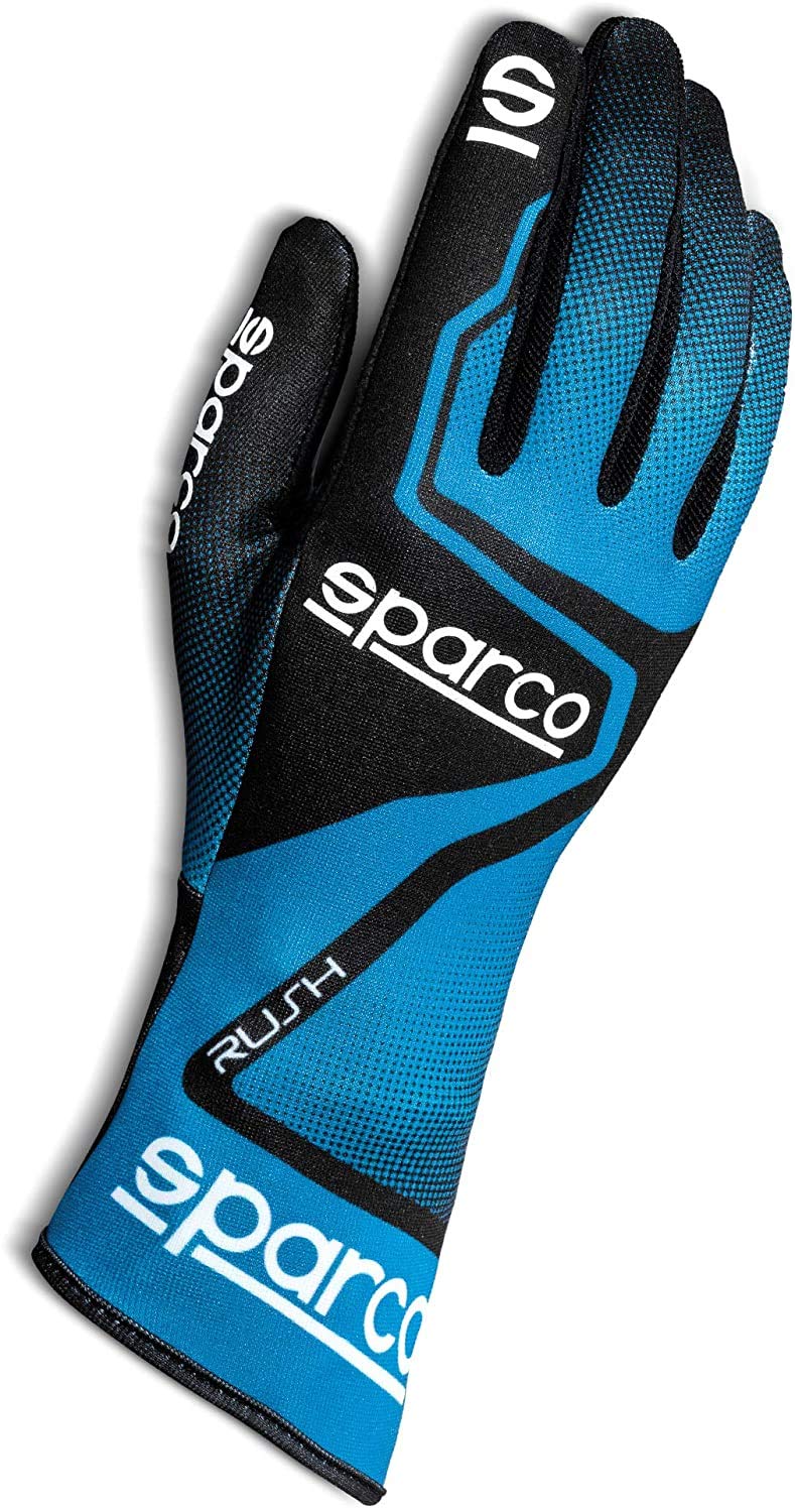 Sparco RUSH 2020 HANDSCHUHE,GRÖSSE 13, Blau / Schwarz von Sparco