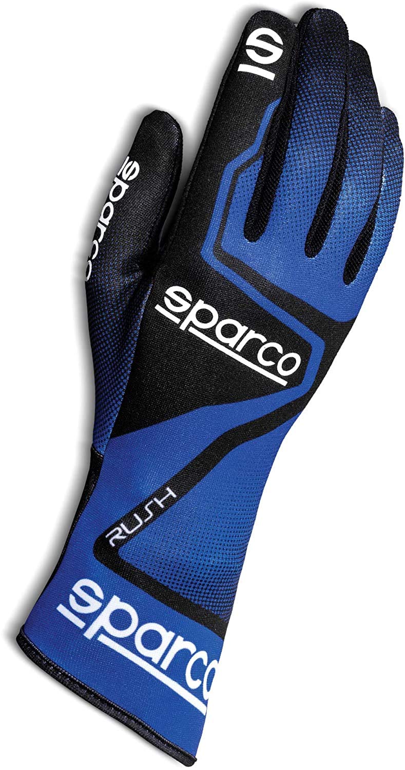 Sparco RUSH 2020 HANDSCHUHE , Schwarz/Blau, 8 von Sparco