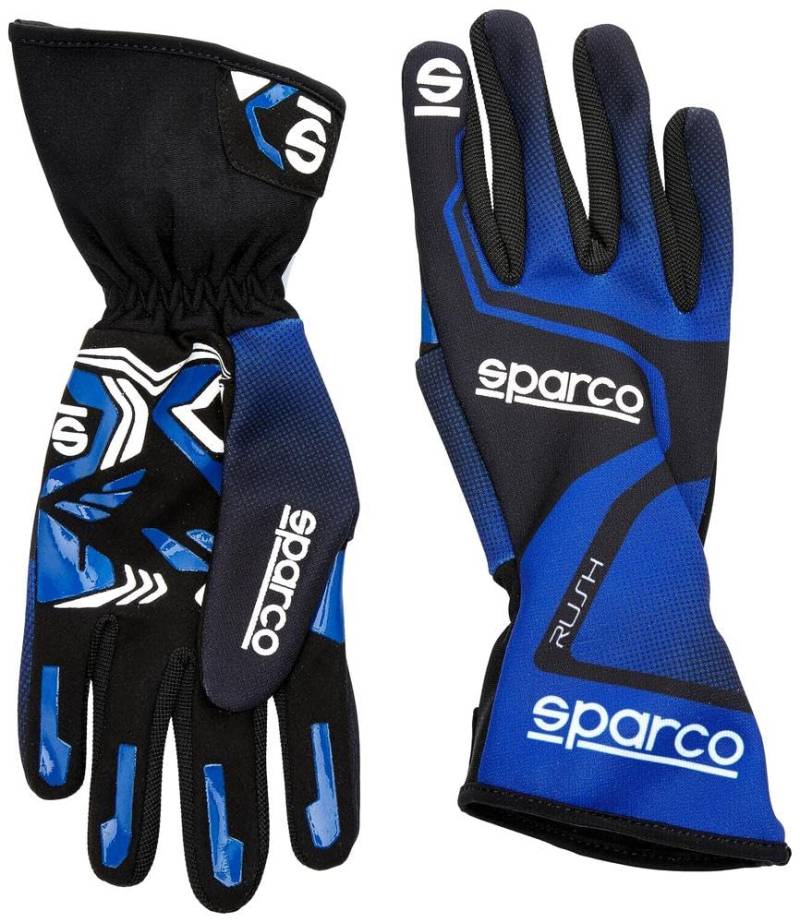 Sparco RUSH 2020 HANDSCHUHE GRÖSSE 08 Schwarz, 9 von Sparco