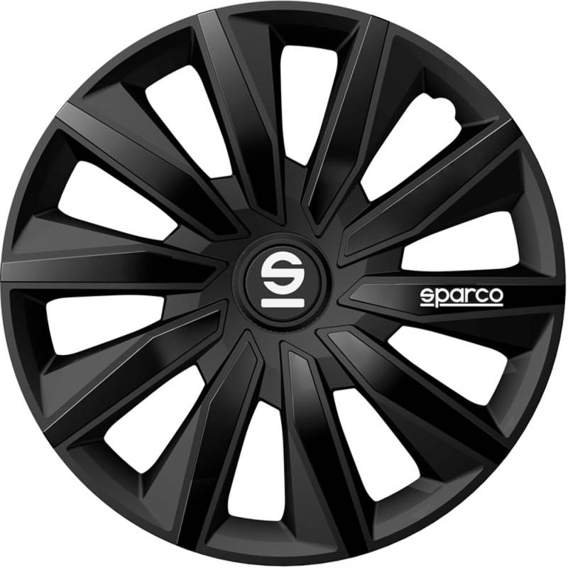 Sparco Radzierblenden Milano - 14-Zoll - Schwarz - Satz mit 4 Stück von Sparco