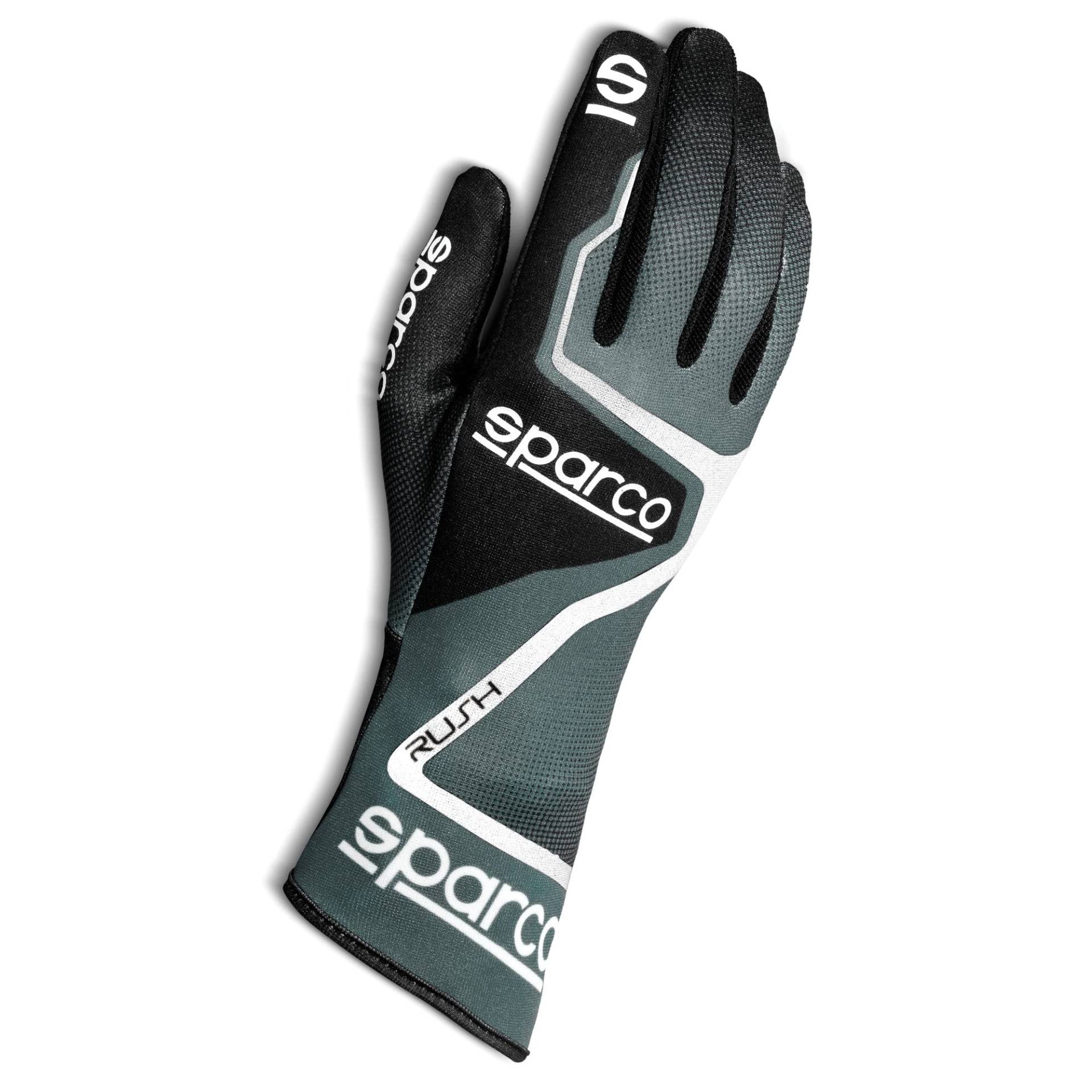 Sparco Rush 2020 Handschuhe GRÖSSE 06 RFLX BL Grau / Schwarz von Sparco