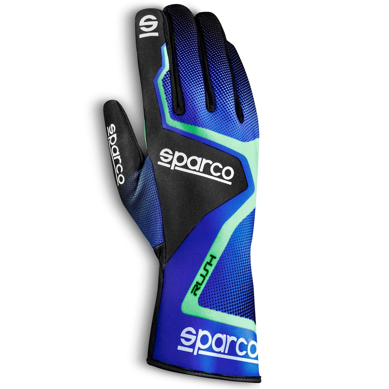 Sparco Rush Handschuhe 2020 GRÖSSE 07 Blue/SCHWARZ, 40 von Sparco