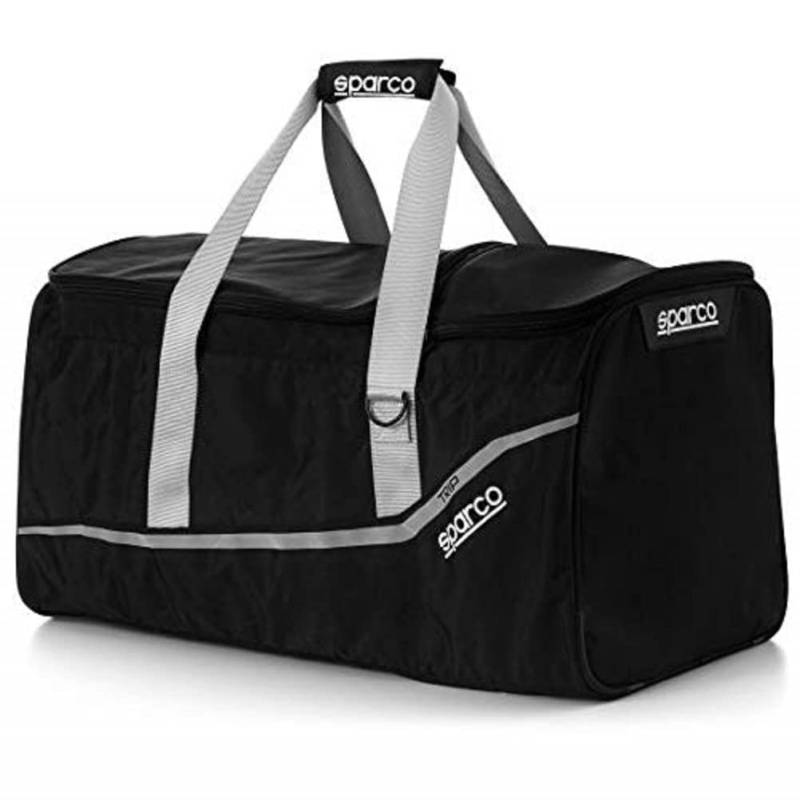 Sparco Schwarze/RotE Reisetasche Schwarz / Silber von Sparco