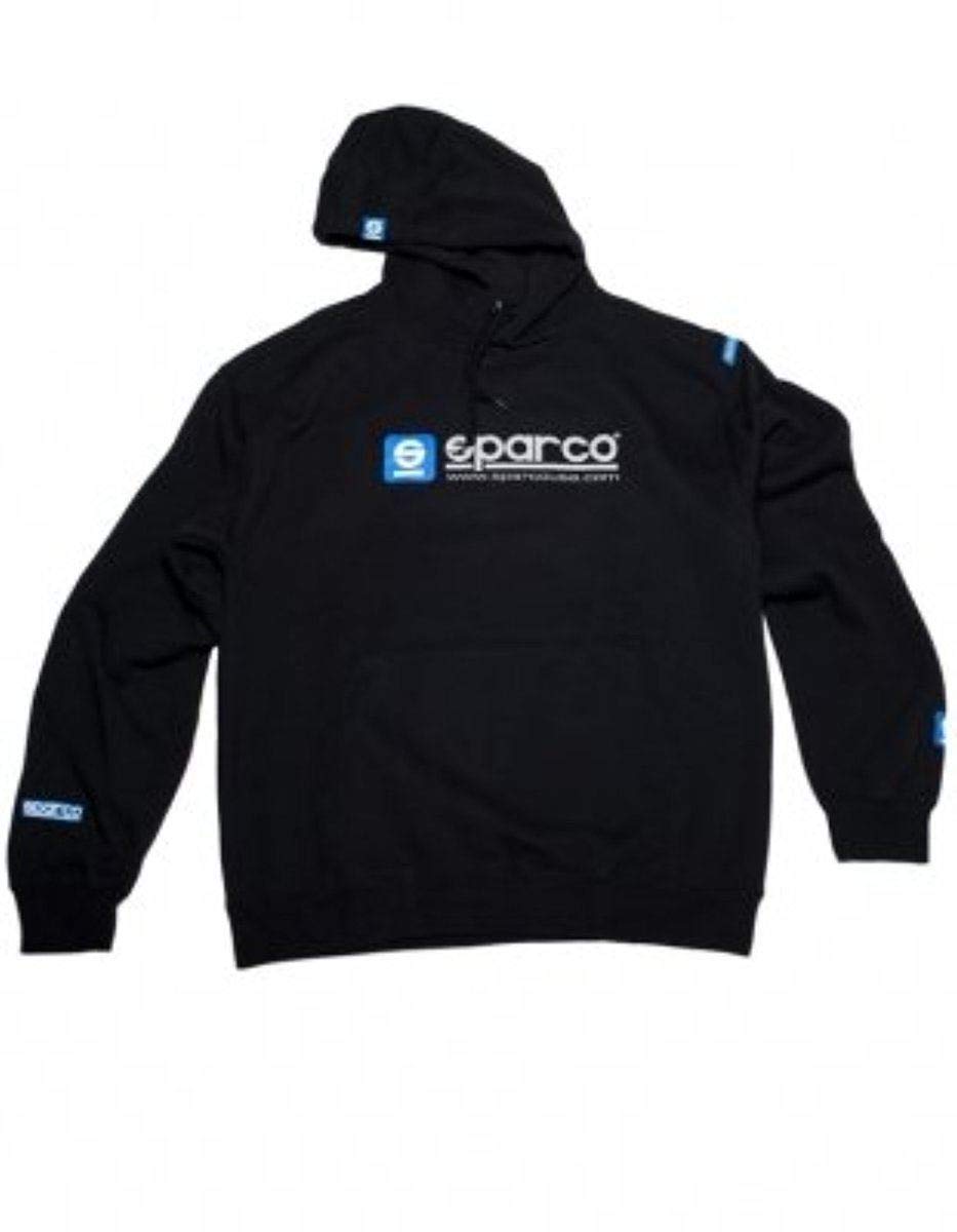 Sparco SP03100NR4XL WWW XL Kapuzen-Sweatshirt, Schwarz von Sparco