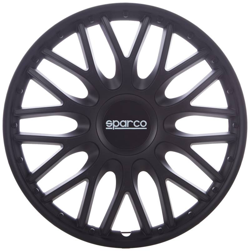 Sparco Radzierblenden Roma - 16-Zoll - Schwarz - Satz mit 4 Stück von Sparco