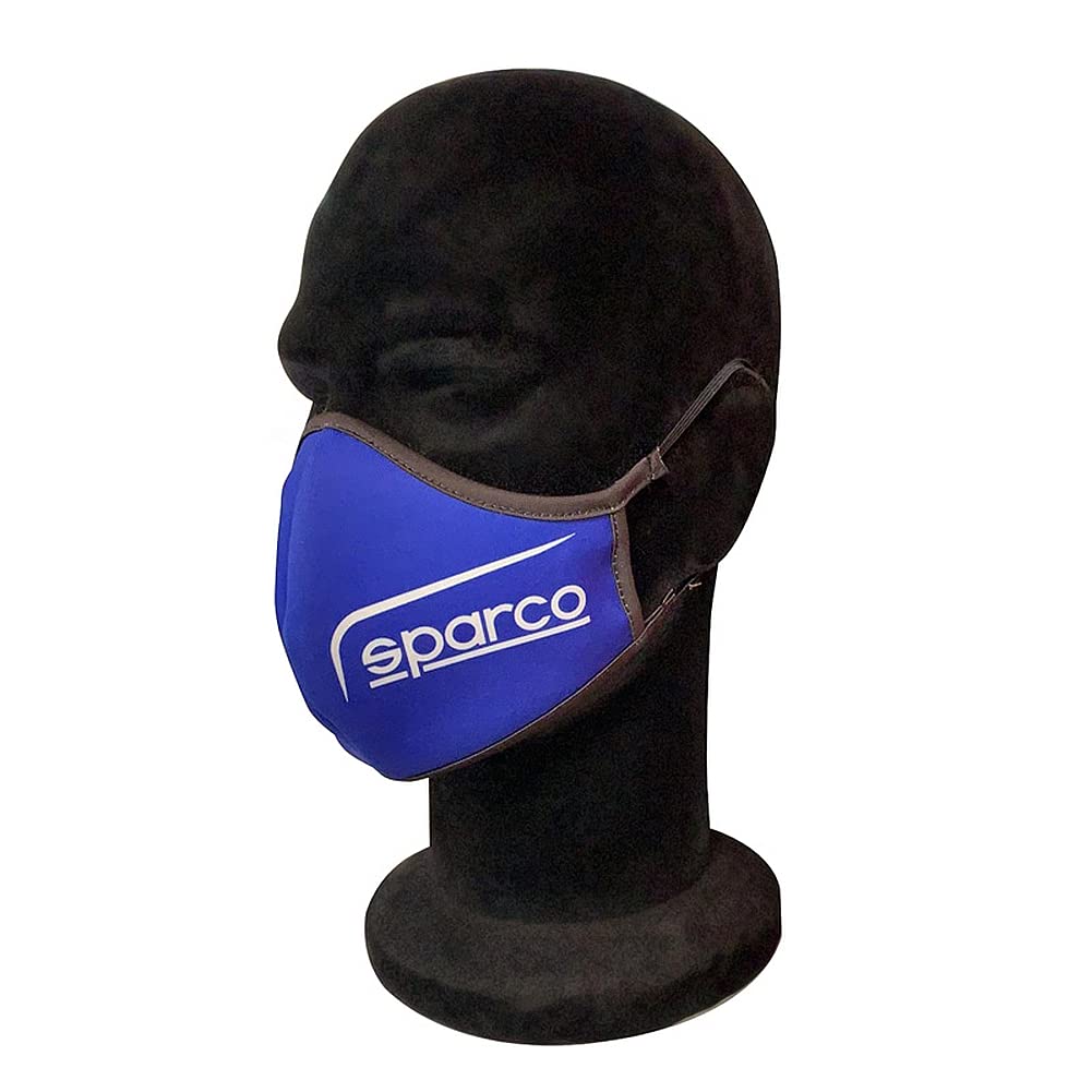 Sparco Schutzmaske (Washbar) - Blau - pro Stück von Sparco