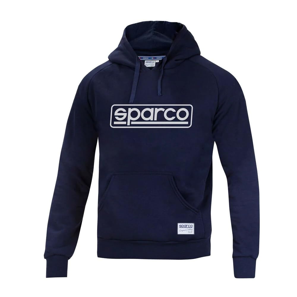 Sparco Sweatshirt, Rahmen, Größe L, Blau von Sparco