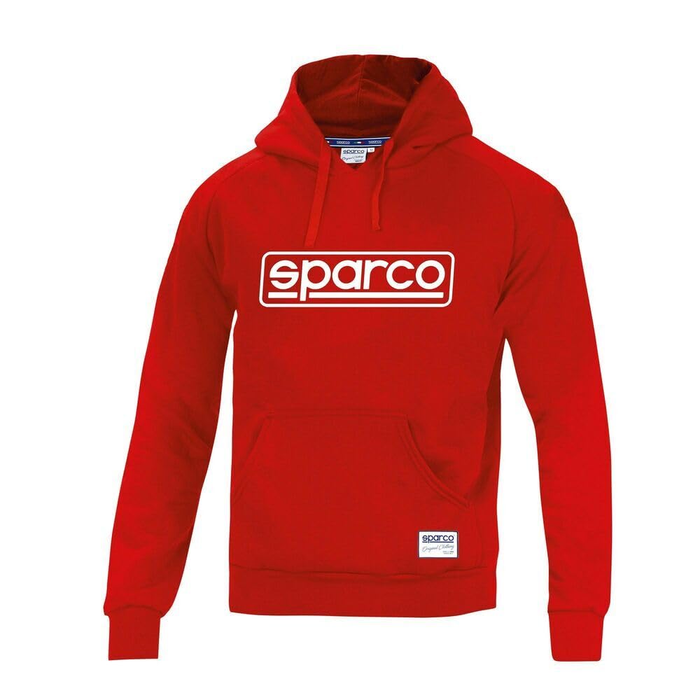 Sparco Sweatshirt, Rahmen, Größe L, Rot von Sparco