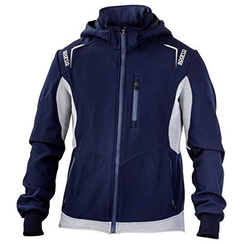 Sparco Sweatshirt Shell Navy GRÖSSE L von Sparco