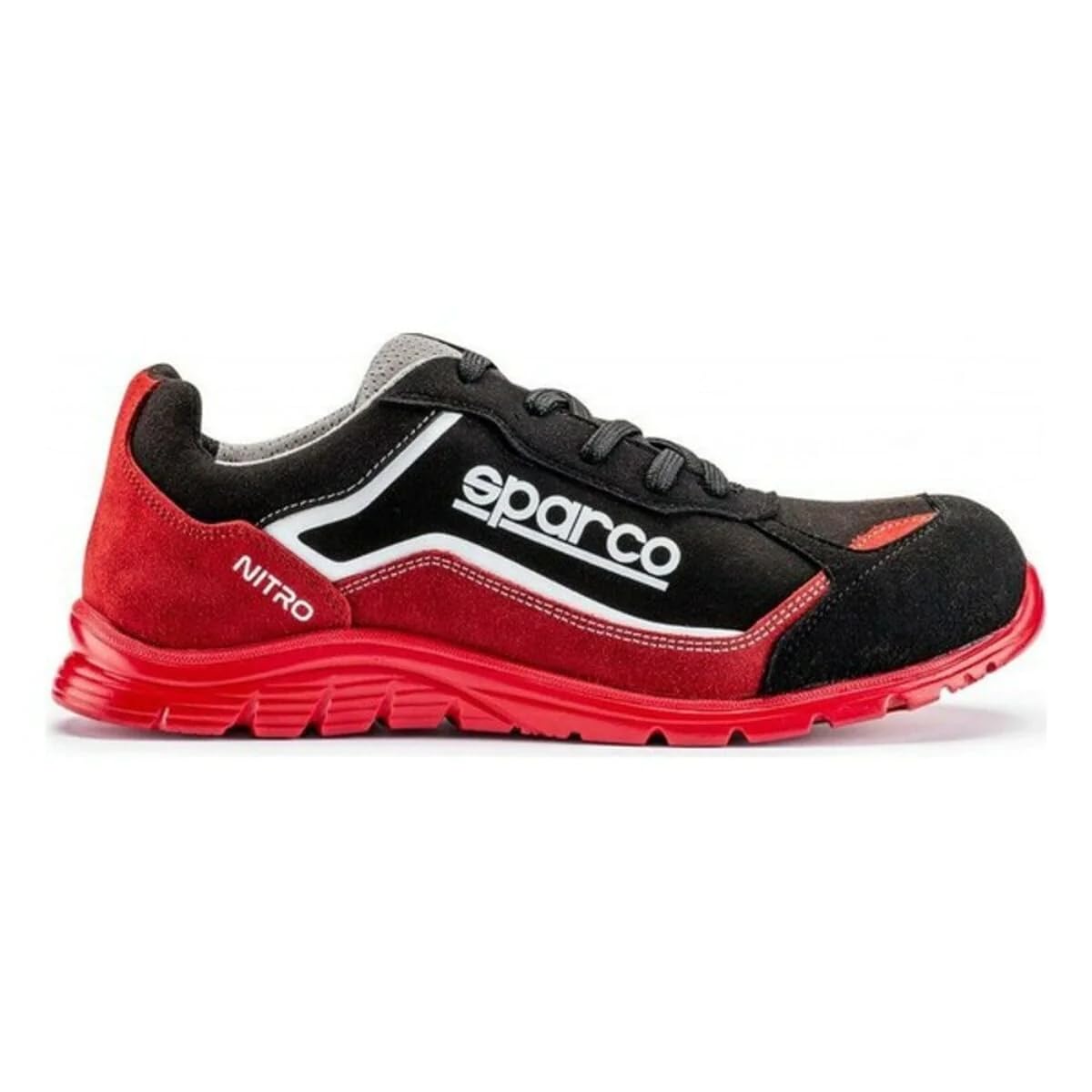 Sparco Teamwork Scarpa Antinfortunistica Da Lavoro Rot von Sparco