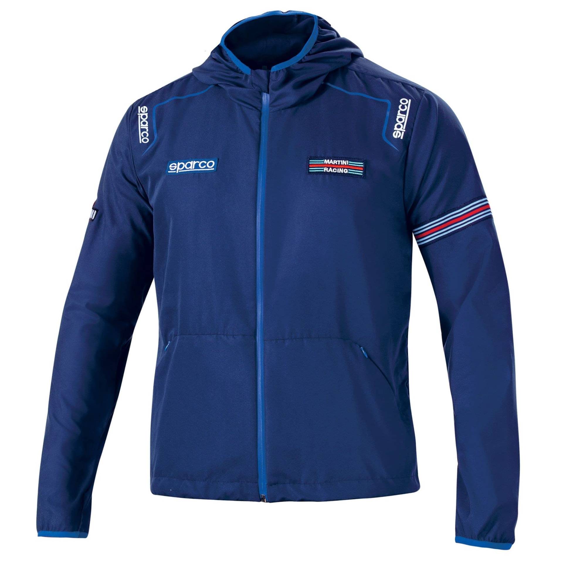 Sparco Unisex Martini Jacke, bunt, XL Blau von Sparco