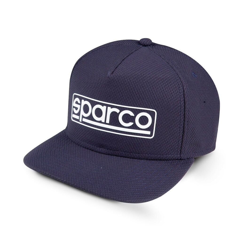 Sparco Unisex Mütze Stretch Marineblau Baseballkappe, One Size Einheitsgröße von Sparco