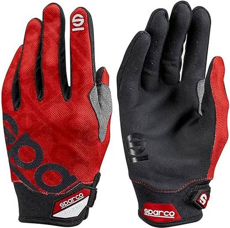 SPARCO MECA 3 HANDSCHUHE GRÖSSE 12 (XL) ROT von Sparco