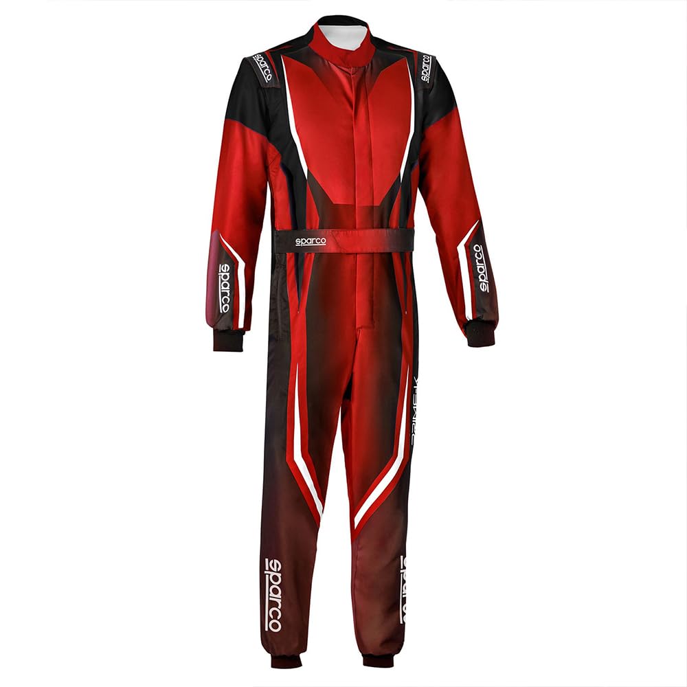 sparco Kartanzug K46 Prime K Größe 48, Schwarz/Rot von Sparco