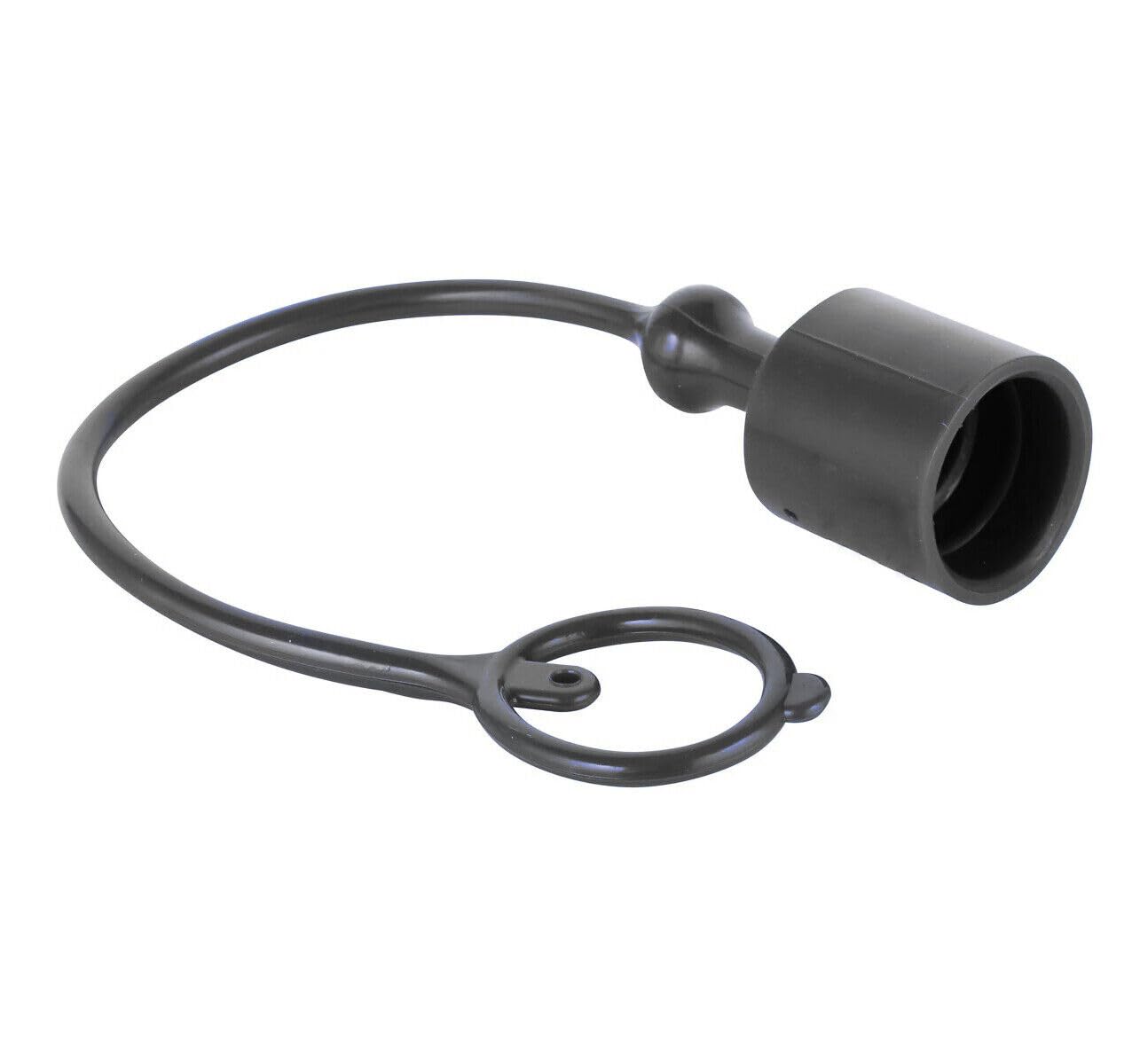 Staubschutz Staubkappe für Hydraulikkupplungen Standardmuffe,Stecker BG3 versch. (Schwarz, Standardstecker) von Spare Parts Holland