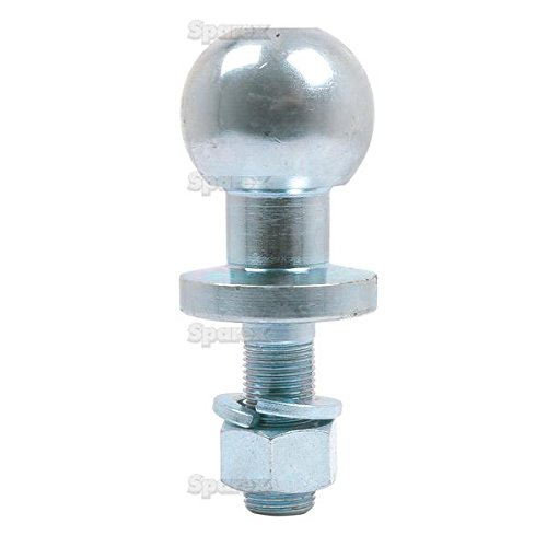 Sparex - Heavy Duty Tow Ball Pin-ATV/Quad - Chrom - 19 mm/50 mm von Sparex