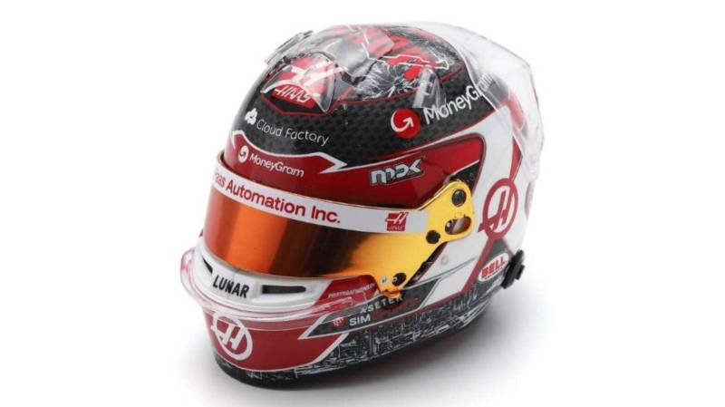 Spark Moneygram Haas F1 Team 2023 F1 Monaco GP K. Magnussen Helm von Spark