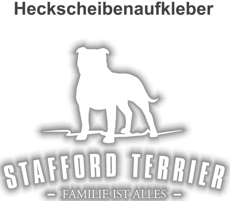 Aufkleber American Staffordshire Terrier wetterfester von Spaß Kostet