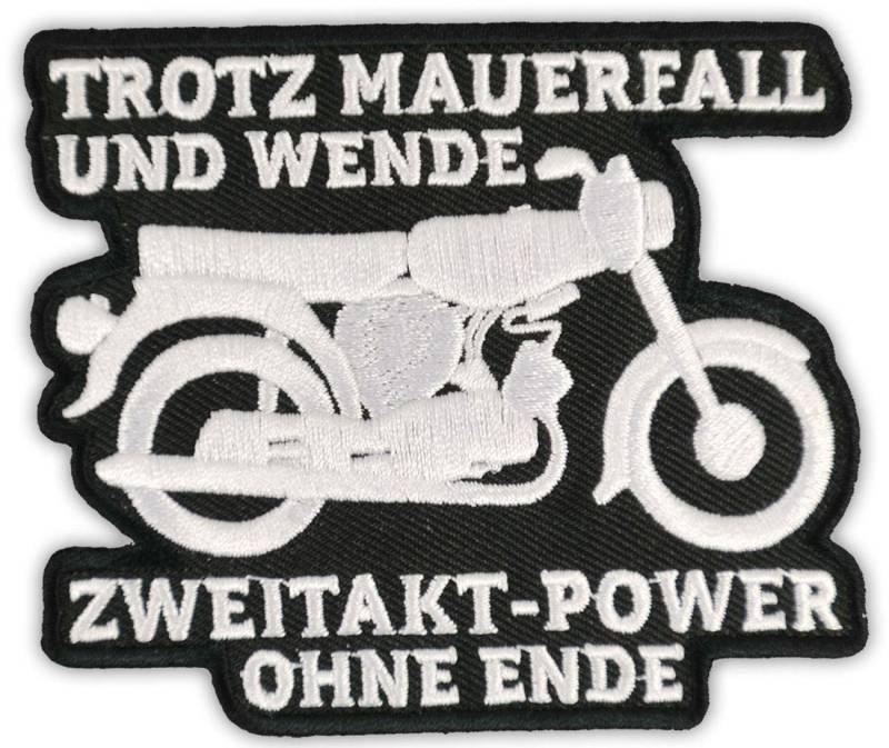 Spaß Kostet Aufnäher Aufbügler Moped Ostdeutschland 2Takt Power von Spaß Kostet