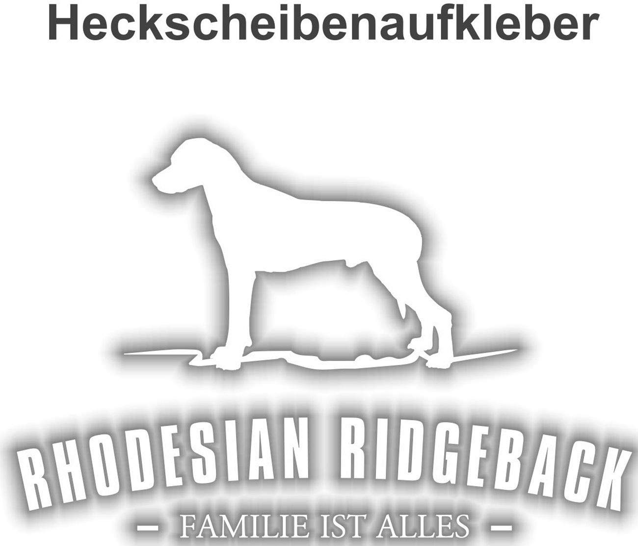 Spaß Kostet Aufkleber Rhodesian Ridgeback wetterfester von Spaß Kostet