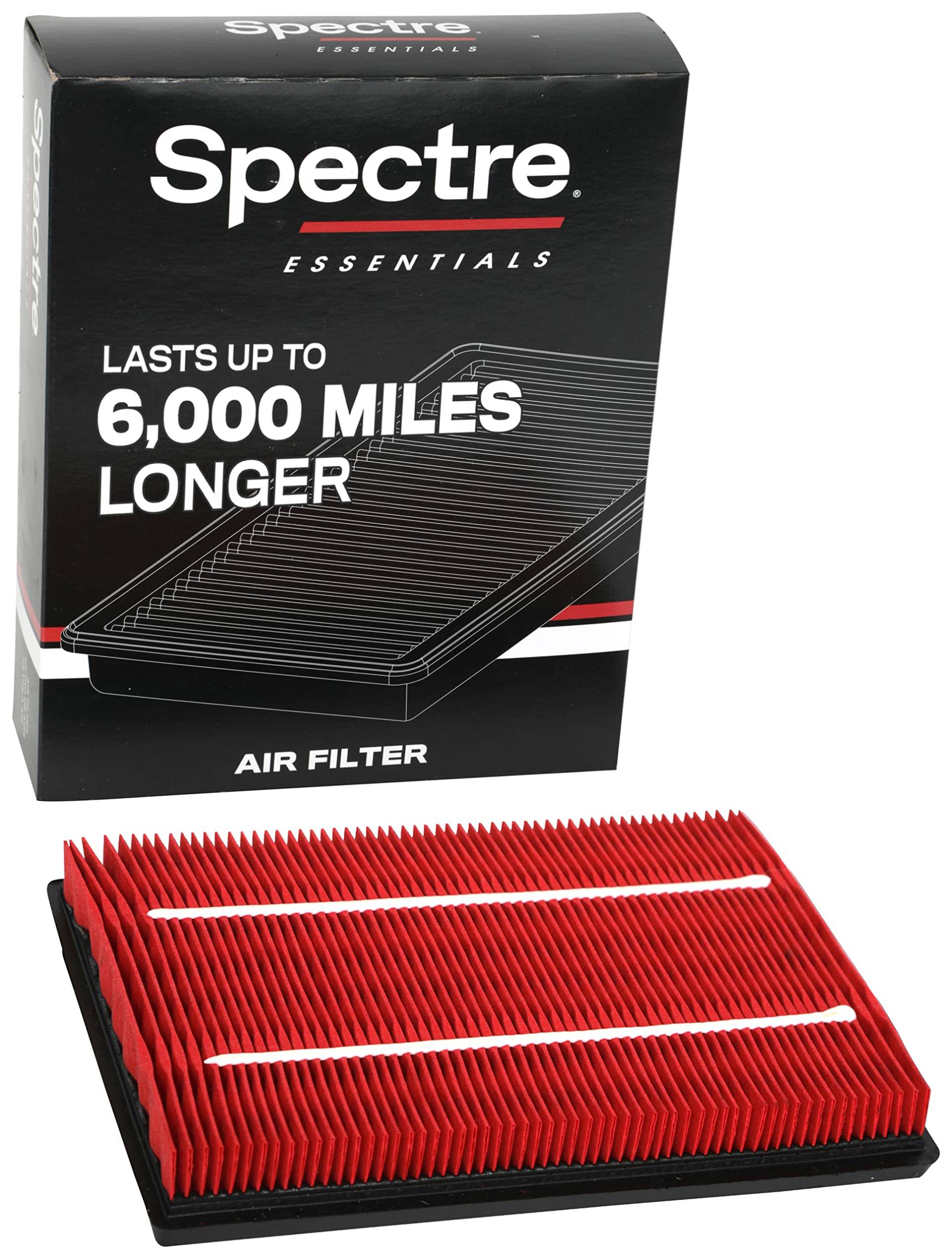 Spectre Essentials Motor-Luftfilter von K&N: Premium, 50% längere Lebensdauer: passend für Select 2012–2018 Toyota/Lexus (Avalon, RAV 4, Camry Hybrid, ES 300H, LS460, LS 600H, SPA-2381 von Spectre