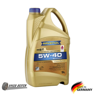 Ravenol HST SAE 5W-40 Leichtlauf Motoröl Motorenöl 5L Liter Longlife von Speed-Reifen