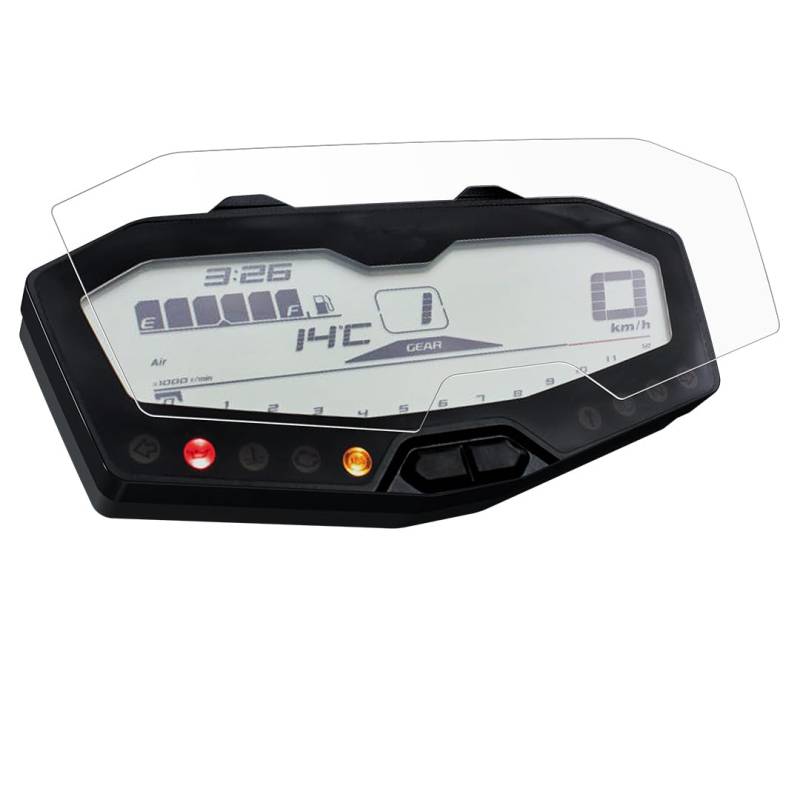 Speedo Angels 2x YAMAHA MT-07 / FZ-07/700 (2014-2020) Tracer Displayschutzfolie Tachoschutzfolie Screen Protector - Ultra Clear von Speedo Angels