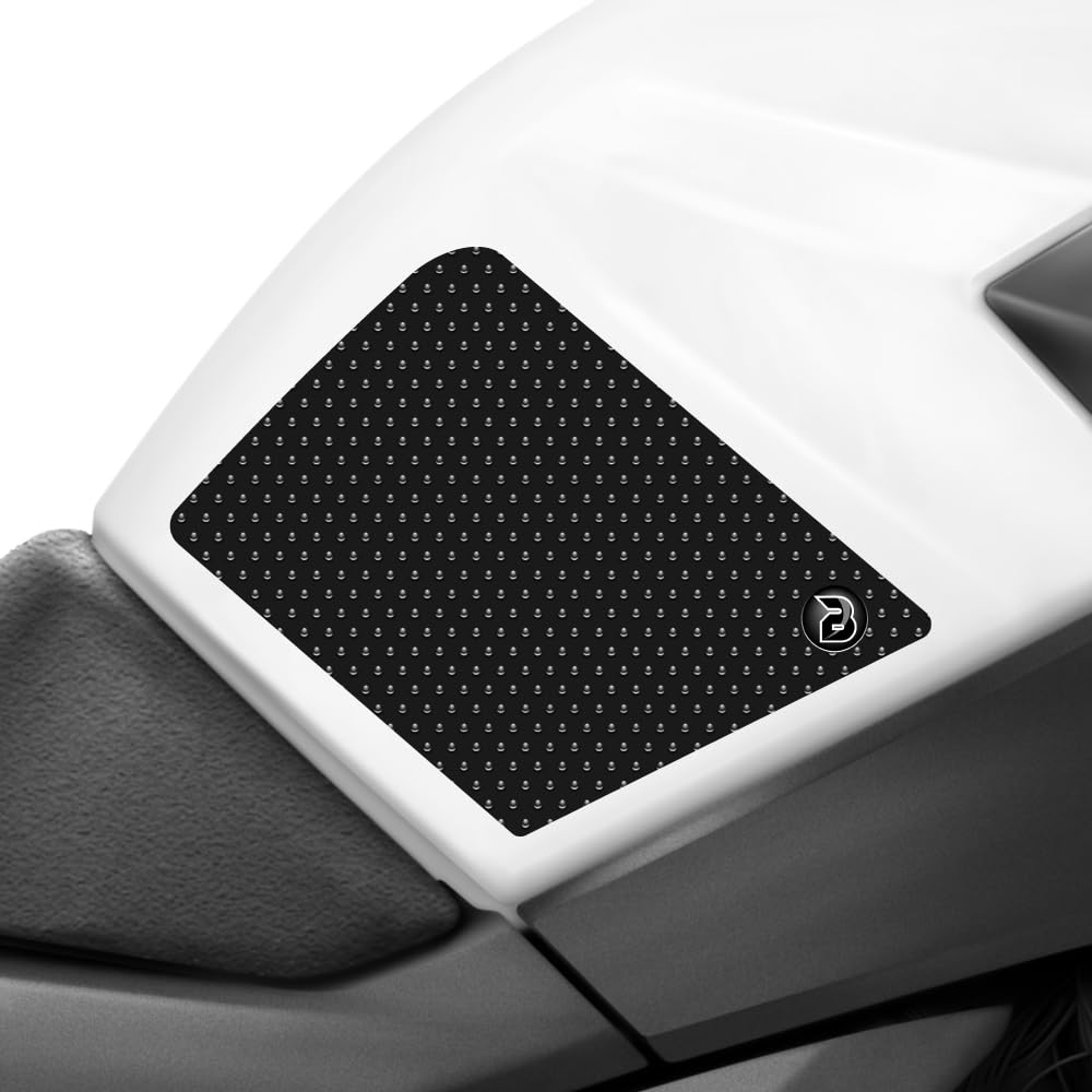 BLOQ motorrad Traktion Tank Griff Pads kompatibel mit CFMOTO 650NK (2022-) - SCHWARZ von Speedo Angels