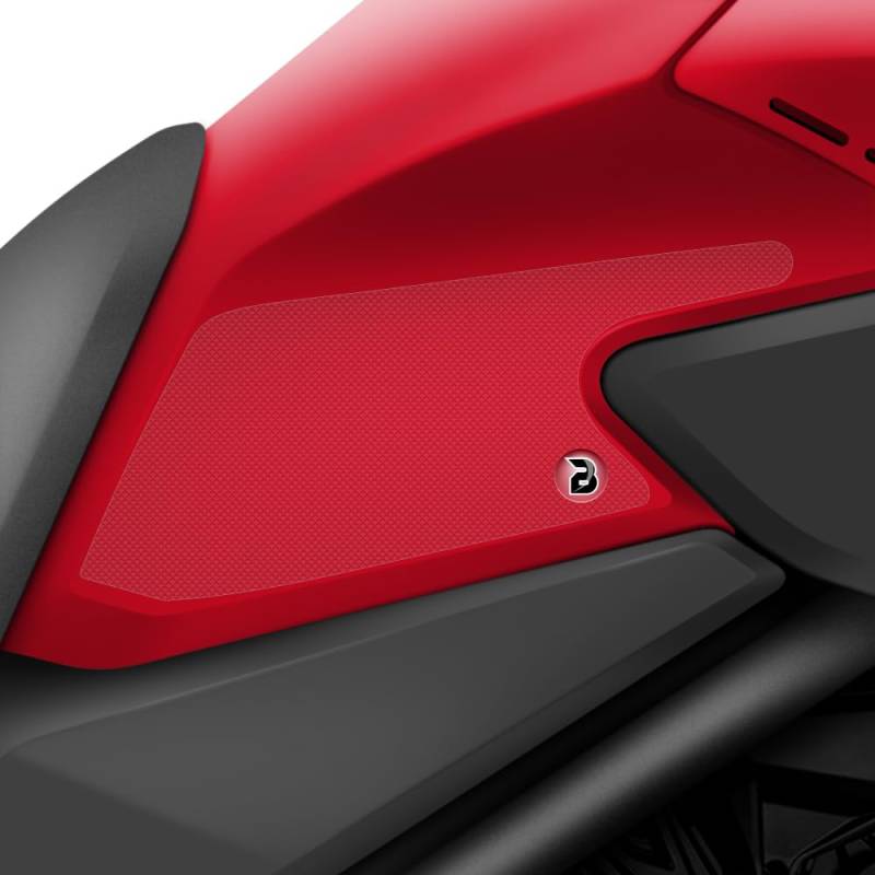 BLOQ motorrad Traktion Tank Griff Pads kompatibel mit HONDA NX500 (2024-) PREMIUM - Klar von Speedo Angels