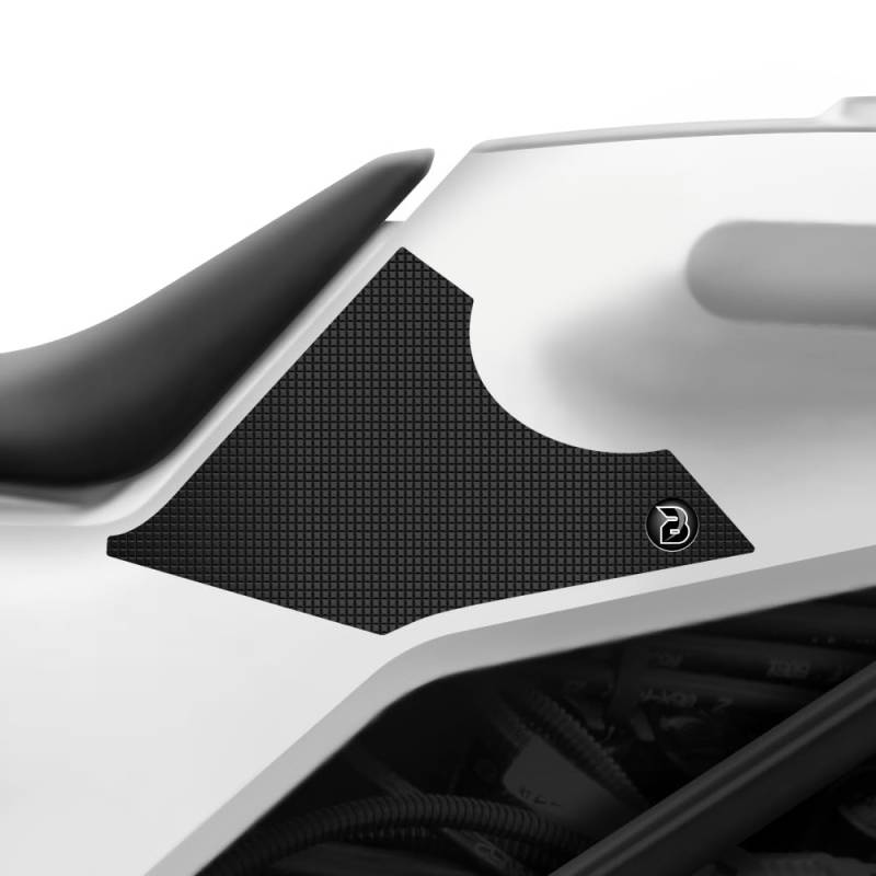 BLOQ motorrad Traktion Tank Griff Pads kompatibel mit HUSQVARNA VITPILEN 401 (2018-) Tacky Grip - Schwarz von Speedo Angels