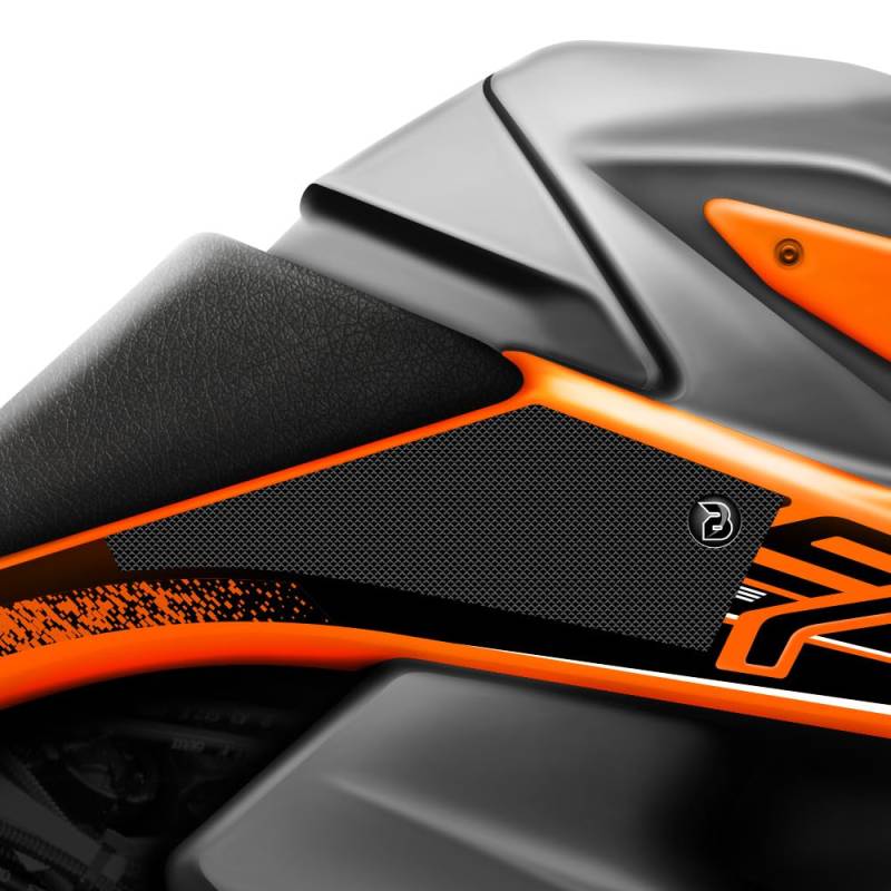 BLOQ motorrad Traktion Tank Griff Pads kompatibel mit KTM 790 ADVENTURE (2019-2020) PREMIUM von Speedo Angels