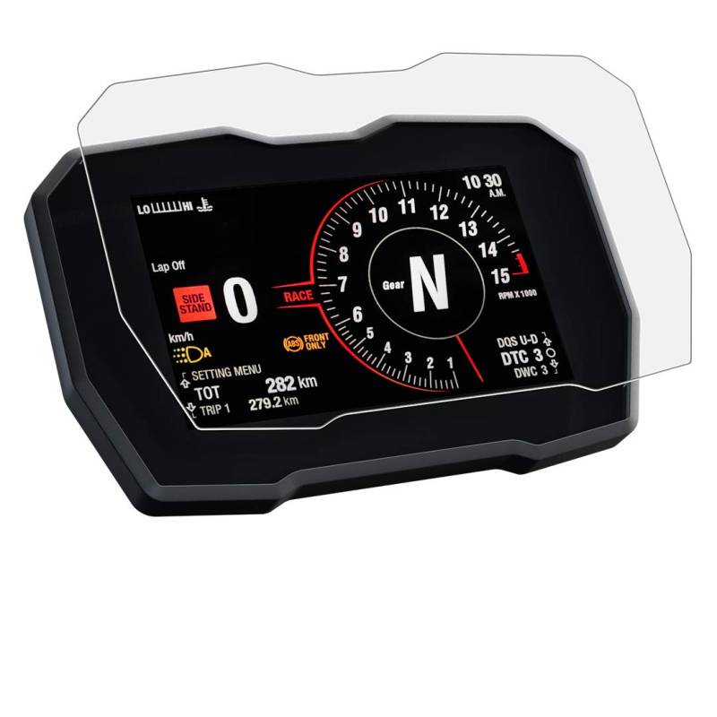 Speedo Angels Displayschutzfolie für MULTISTRADA V4 (2021-) 2 x Ultra Klar & 2 x Entpiegelt von SpeedoAngels