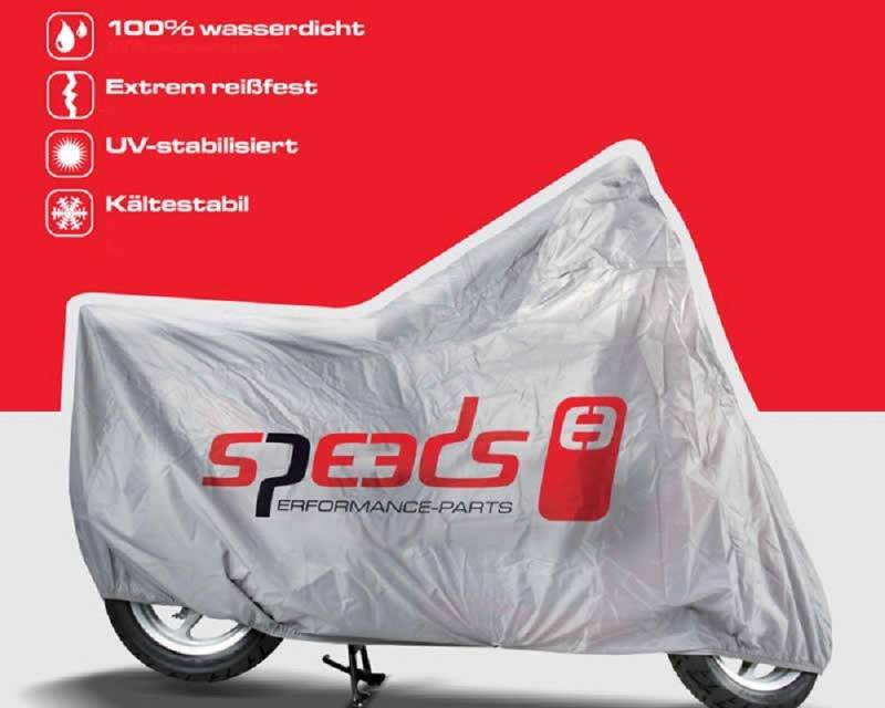 Speeds 198x90x117cm Zweiradgarage, Faltgarage, Abdeckplane klein, Roller, Moped, Motorrad von SPEEDS