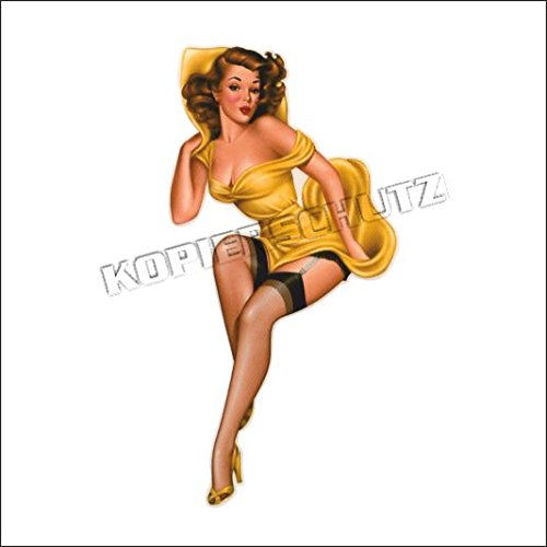 596 Pin-Up Aufkleber Sticker von Speedshop