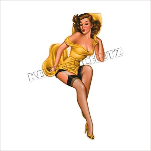 596 Pin-Up Aufkleber Sticker von Speedshop