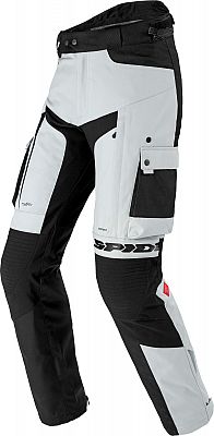 Spidi Allroad, Textilhose H2Out - Schwarz/Hellgrau - L von Spidi